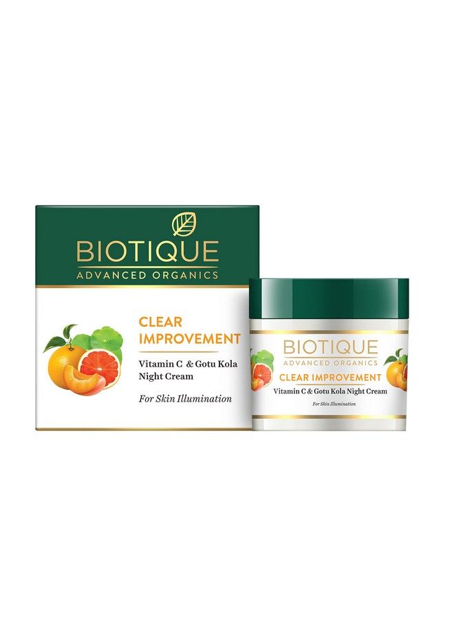 Advanced Organics Clear Improvement Vitamin C & Gotu Kola Night Cream 50G