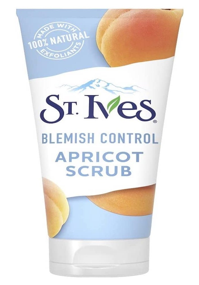 St. Ives Blemish Control Apricot Scrub - 150ml Exfoliating Facial Scrub - Image 1