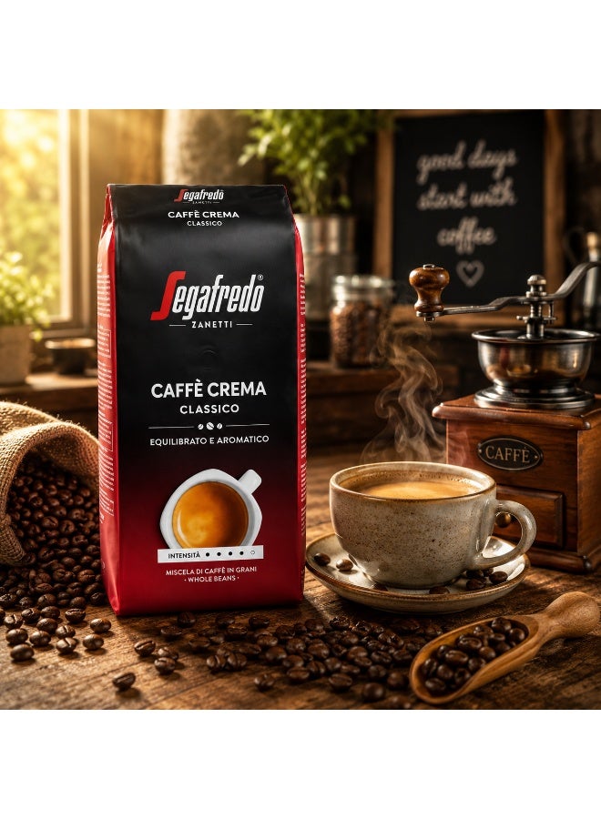 Segafredo Caffè Crema Classico Coffee Beans 1kg - Image 3