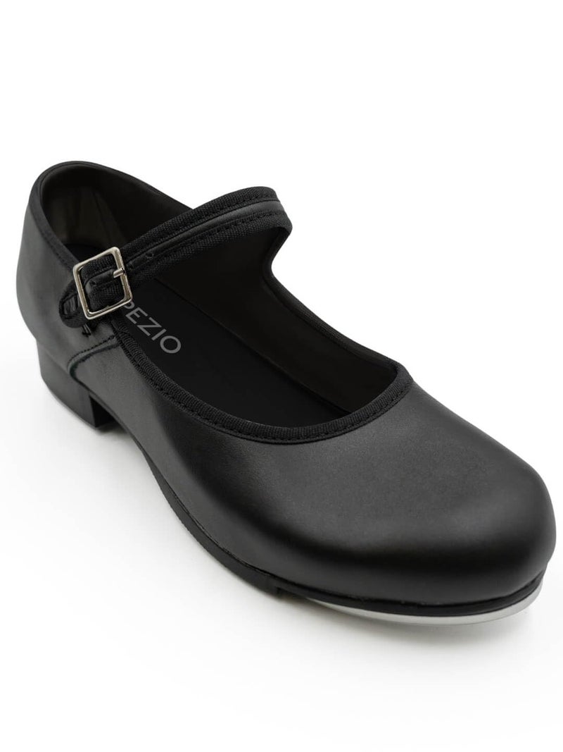 Capezio أحذية رقص تاب كابيزيو للنساء ماري جين 3800، أسود، 7.5 أمريكي - Image 2