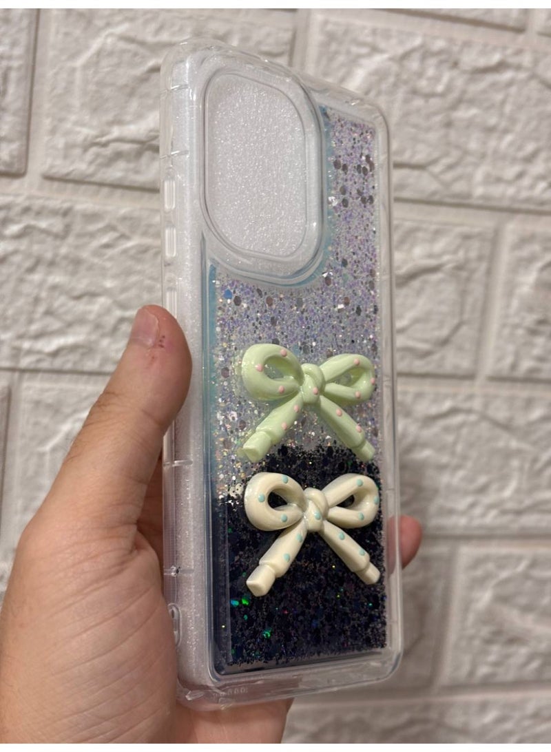 Back cover with a bow, compatible with the phone Poco X7 Pro - Image 2