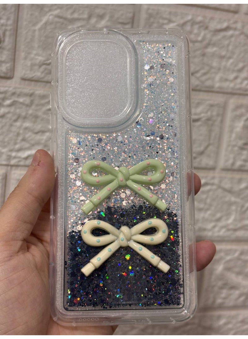 Back cover with a bow, compatible with the phone Poco X7 Pro - Image 1