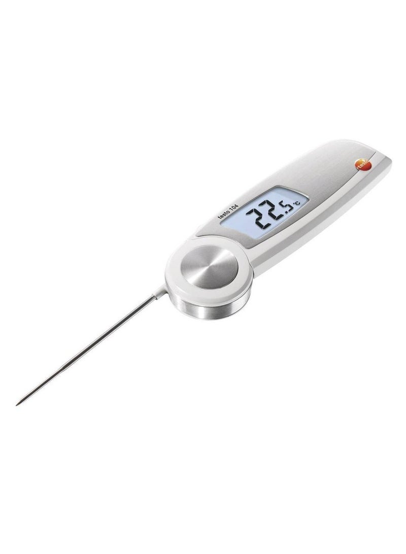 TESTO 104 Waterproof Folding Food Thermometer (Order Code: 0563 0104) - Image 2