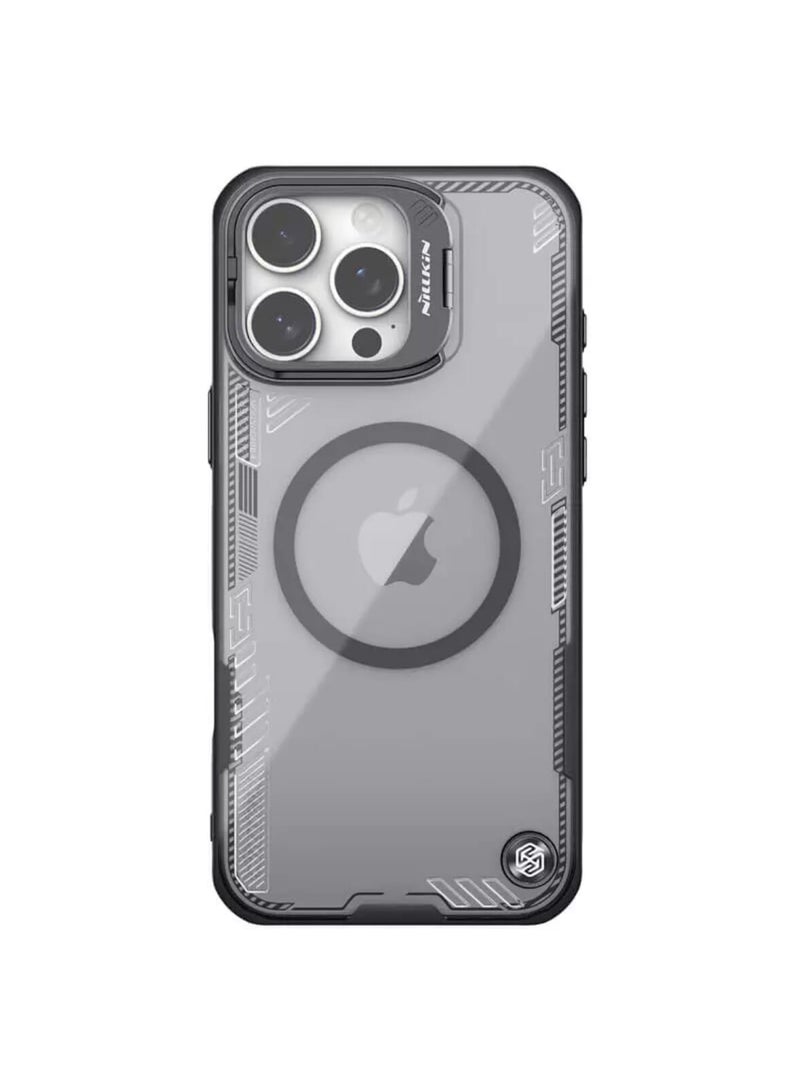 Nillkin Nillkin High Quality Iceblade Prop  Magnetic Case (Camera-Visible Version）For Apple iPhone 16 Pro Max Black  - Image 1