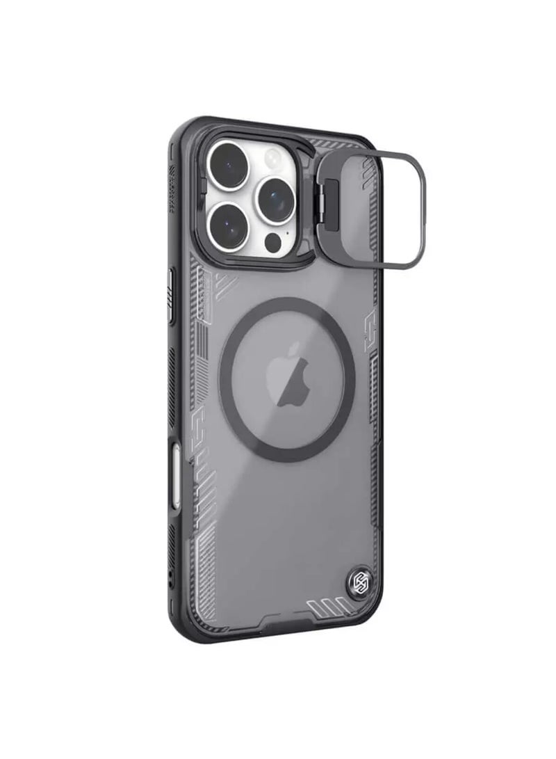 Nillkin Nillkin High Quality Iceblade Prop  Magnetic Case (Camera-Visible Version）For Apple iPhone 16 Pro Max Black  - Image 3