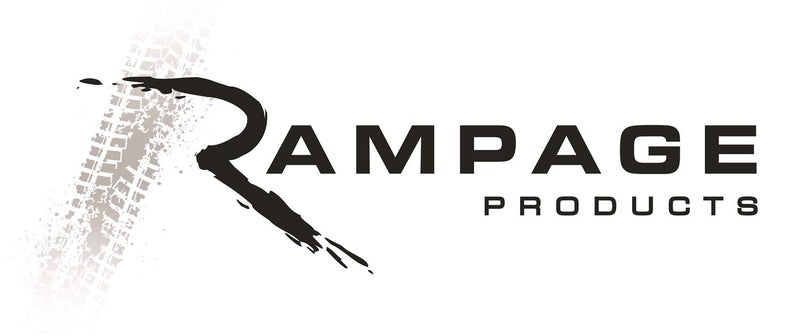 RAMPAGE PRODUCTS Rampage Rear Tailgate Gas Strut Stabilizer | Black | 86618 | Fits 2007 - 2010 Jeep Wrangler JK - Image 1