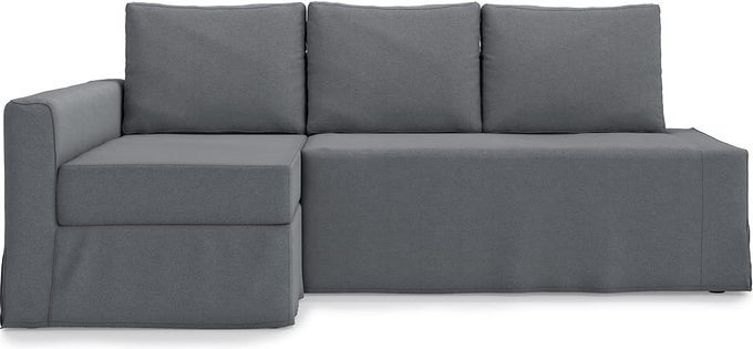 EASY FIT FRIHETEN COUCH COVER REPLACEMENT FOR IKEA FRIHTEN SOFA COVER FRIHETEN SLEEPER SOFA COVER FRIHETEN COVER ONLYDARK GREY LEFT CHAISE