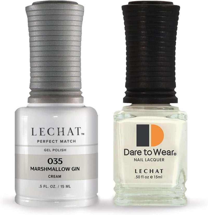 LECHAT Perfect Match Gel Nail Polish in Marshmallow Gin - 0.5 Ounce - Image 1