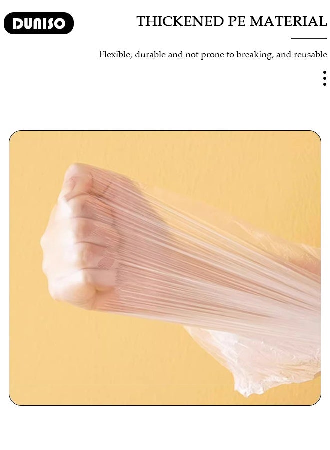 DUNISO 2.7M x 20M Tape and Drape,Environmental  Plastic Drop Cloth Plastic Sheeting with Masking Tape,Waterproof Dust-Proof Protective Masking Film,Prevent Dust Paint Cover for Car,Furniture,Carpet,Floor,Bed - Image 4