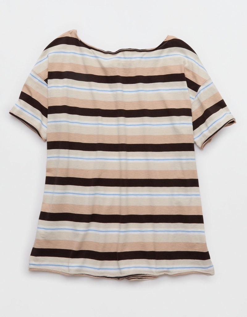 Aerie Off The Shoulder Oversized Boyfriend T-Shirt - Image 5