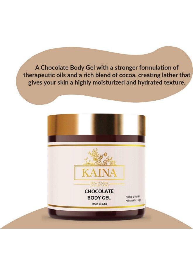 KAINA BEAUTY CARE COLLECTIONS Kaina Chocolate Body Polishing Kit ; Instant Date Ready Glow ; Dead Skin Cell Removal Deep Moisturizing ; Body Scrub Body Gel Body Lotion Body Mask ; Deep Skin Hydration Kit ; Unisex  - Image 4
