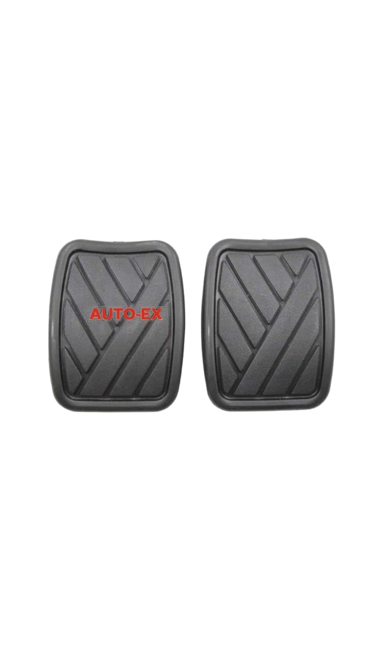Auto-Ex Clutch Brake Paddle Rubber Cover Pedal Pad Rubber 2 Piece Compatible/Replacement For Alto 800 / CELERIO/ERTIGA/SWIFT/SWIFT DZIRE - Image 1