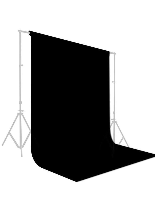 GFCC 8FTX10FT Black Backdrop Background for Photography Photo Booth Backdrop for Photoshoot Background Screen Video Recording Parties Curtain - Image 4