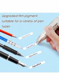SYOSI Correction Tape, Quick Dry Refillable Retractable White Out Mini Cute Tape for School Office Students Kids Supplies, 1/5" × 240" 6 pcs  - Image 4