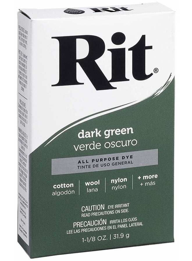 RIT صبغة مسحوق متعددة الاستخدامات، أخضر داكن - Image 1