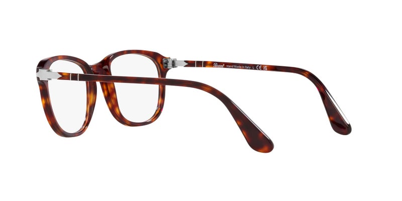 Persol Unisex PO1935V Square Prescription Eyewear Frames, Havana/Demo Lens, 53 mm - Image 5