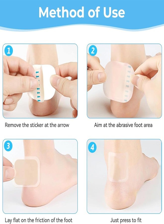 INOCEAN 8PCS 5x5 cm Hydrocolloid Bandage, Bed Sore Patch, Postoperative Recovery and Care Protection, Thick Foam Dressing Cushions Pressure and Protects Wounds, Silicone Gel Foam Dressing - Image 3