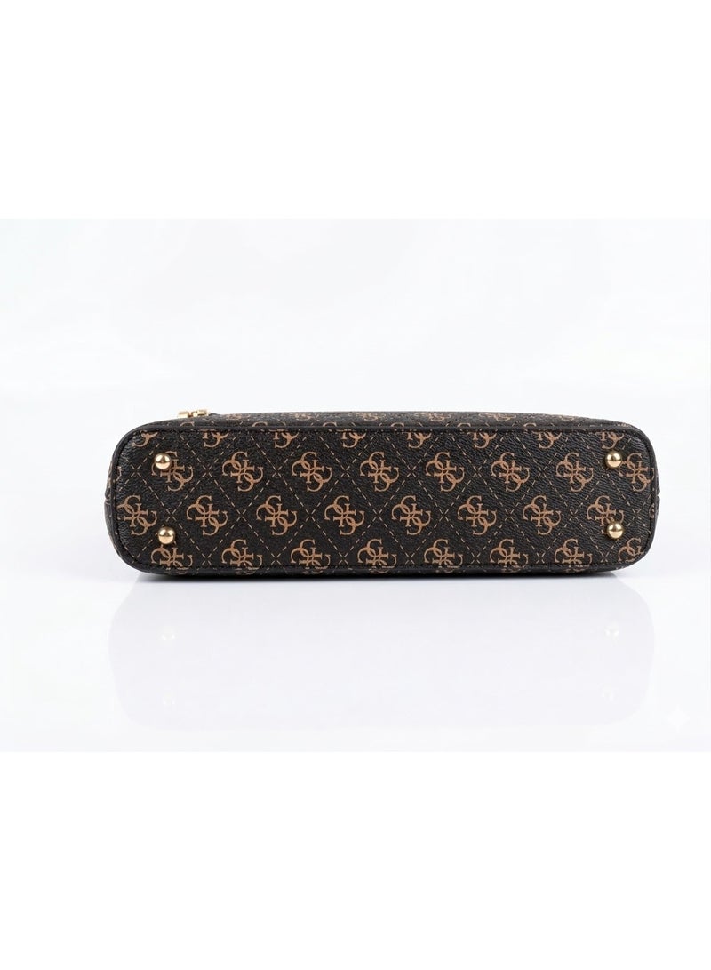 Guess Women's Shoulder Bag - Black/Brown - Image 3