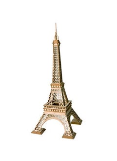 Rolife 3D Wooden Puzzle Wooden Craft Kit Eiffel Tower Model Kit Brain Teaser Games Lasercut Building Kitsmodel Toy Educational Activitybest Birthday For Kids To Build  - Image 1