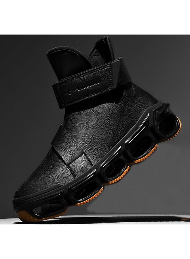DZUJY Mens Chelsea Boots Casual for Men Blade Sneakers Sport Fashion High Top Men's Black Size 11 Boot Shoes Man Shoe - Image 3