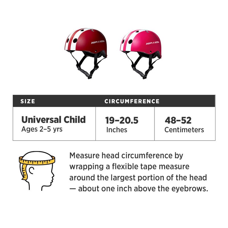 Radio Flyer Helmet, Toddler & Kids Bike Helmet for Ages 2-5,Red Glossy - Image 2