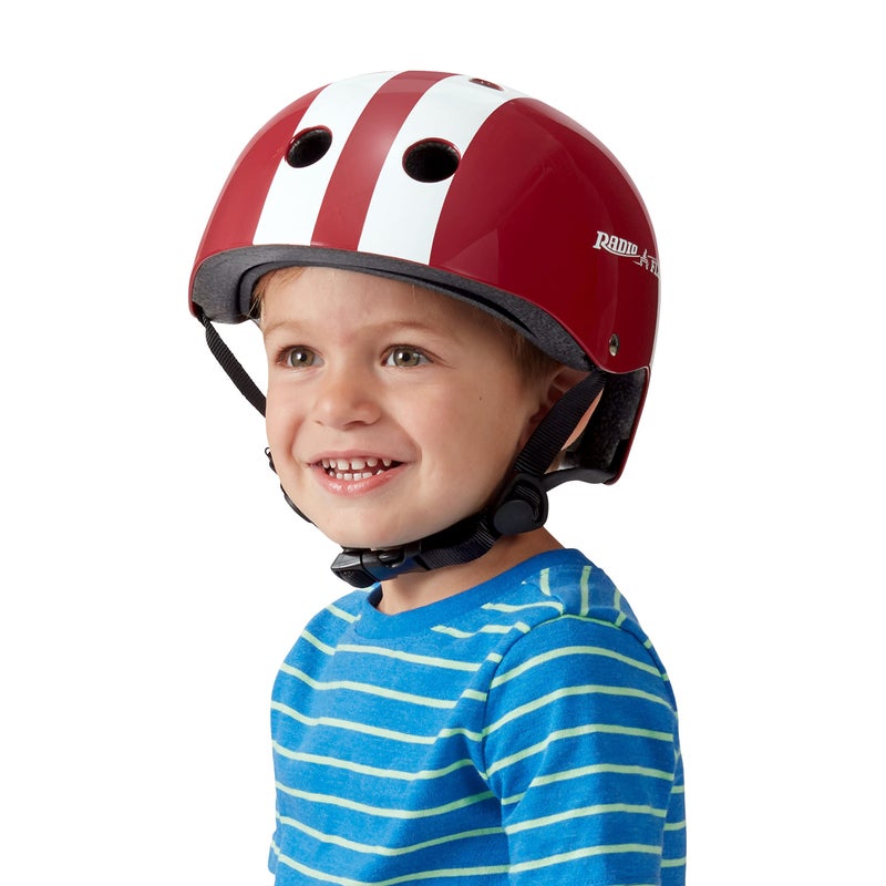 Radio Flyer Helmet, Toddler & Kids Bike Helmet for Ages 2-5,Red Glossy - Image 1