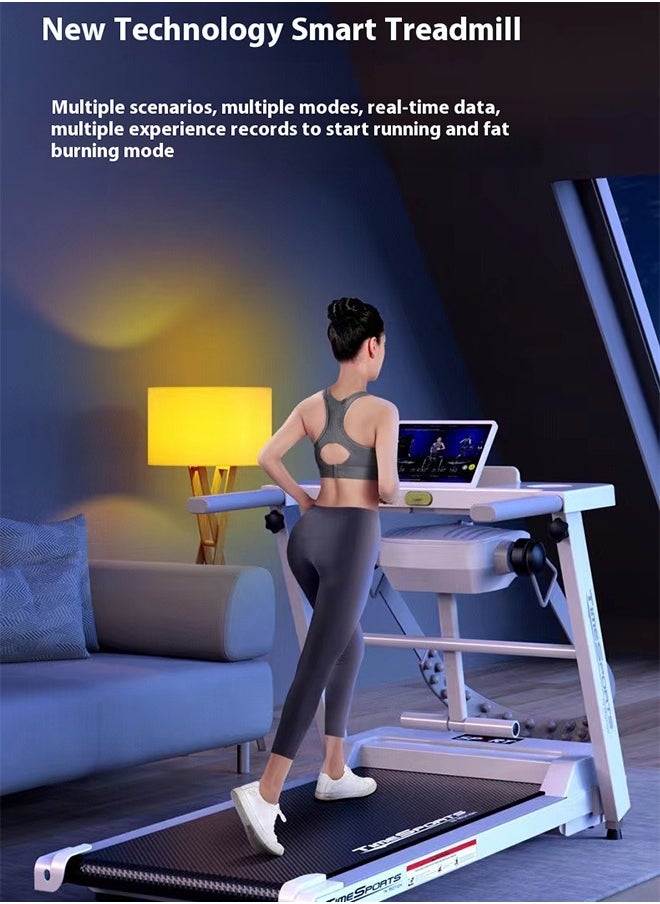 Sharpdo 1-8km/h Family-Style Small Folding Ultra-Quiet Treadmill Electric Walking Machine  - Image 4