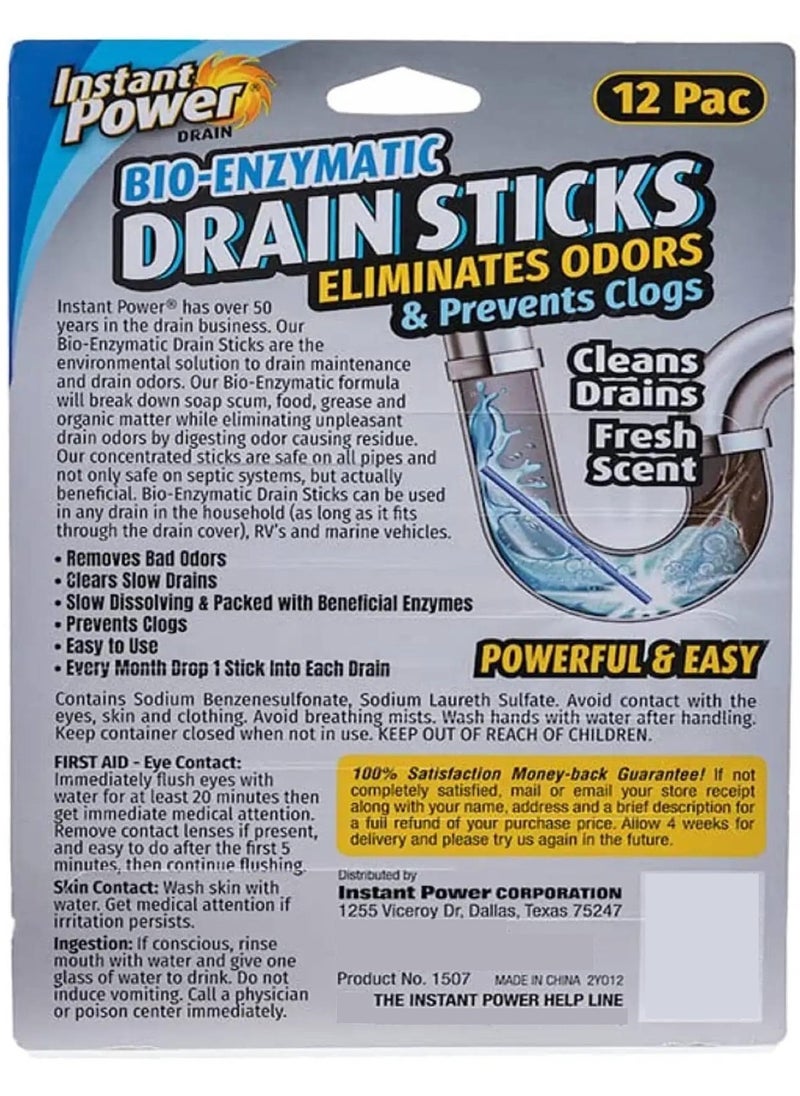 Instant Power - Enzymatic Drain Opener Stick Pack - Image 1