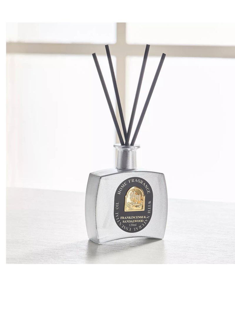 Perfume diffuser with sticks with frankincense and sandalwood scent 120 ml