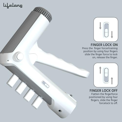 Lifelong Polypropylene Hand Gripper with Counter,Hand Grip for Men&Women,Adjustable Resistance 5-60kg,2in1 Forearm Finger Strengthener,Physiotherapy Equipment for Hand-Forearm Gripper-Finger Exercise - Image 5