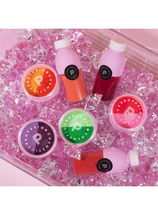 Profusion Cosmetics Water Activated Liner Duo- Two-Tone Liners Included Refillable Water Brush (Taro) - Image 5