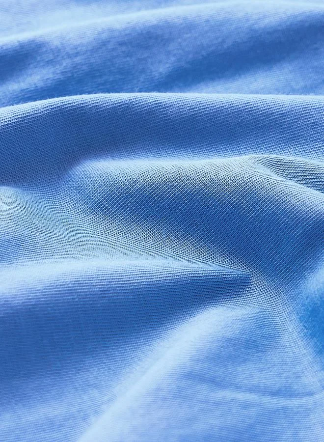 Cult Men Blue Own Your Cult Graphic Print Short Sleeve T-Shirt