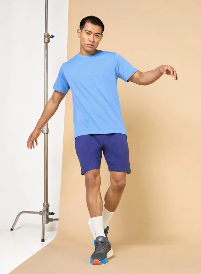 كالت تيشيرت بطبعة جرافيك مع أكمام قصيرة