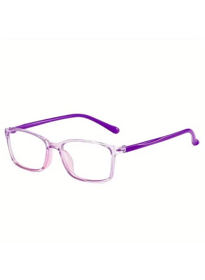 سينت هاوس نظارات بإطار مربع للشباب – أنيقة وخفيفة الوزن، إطار كامل، مضادة للضوء الأزرق ومريحة للعين (تشمل علبة نظارات) - Image 5