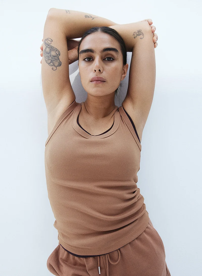 H&M Ribbed Vest Top