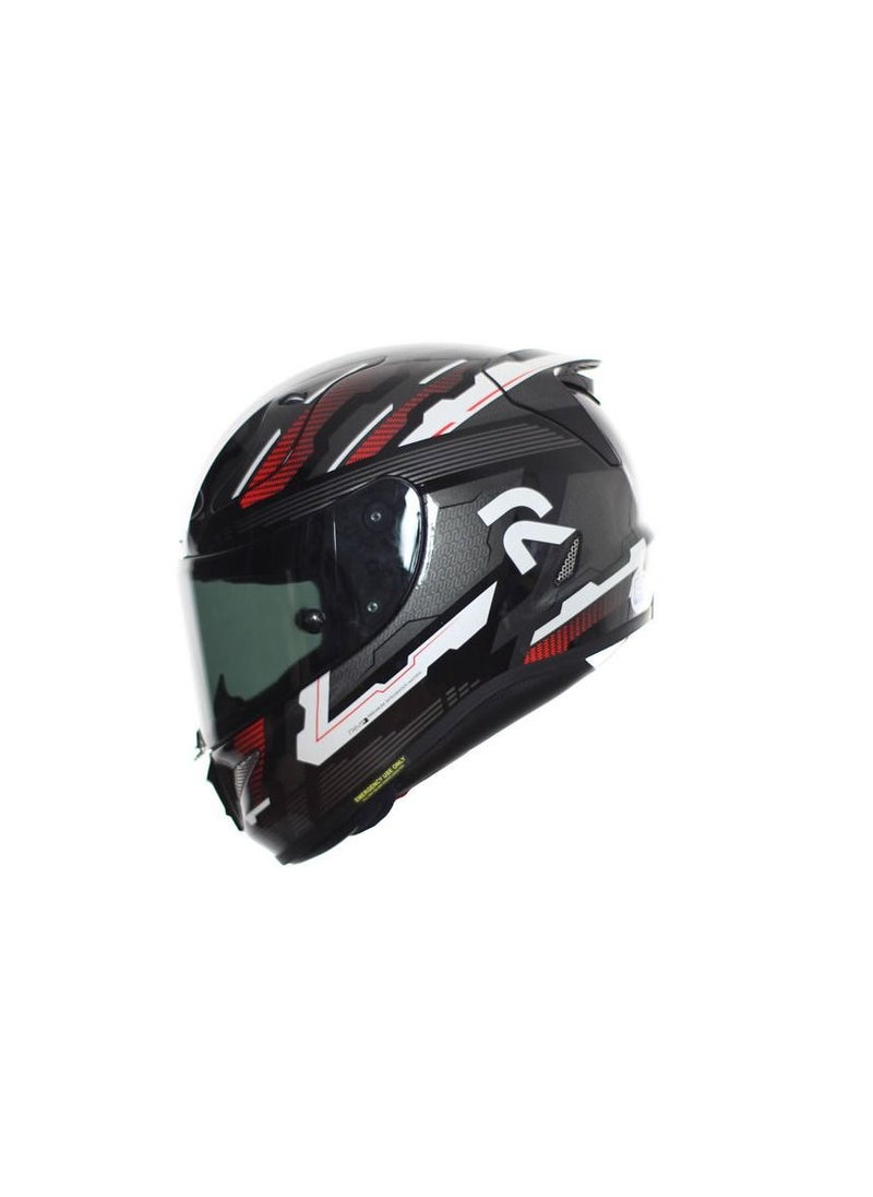 HJC HJC HELMETS RPHA 11 STOBON MC1 L BLACK/RED Large 