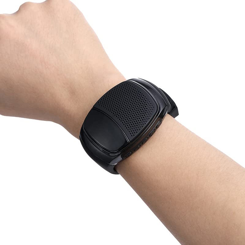 OriDecor Wireless Wearable Wrist Portable Sports Bluetooth Speaker Watch with Timer Time Clock MP3 Player FM Radio Selfie Alarm Clock Stopwatch Countdown Watch Anti-Lost for Running, Hiking, Climbing - Image 3
