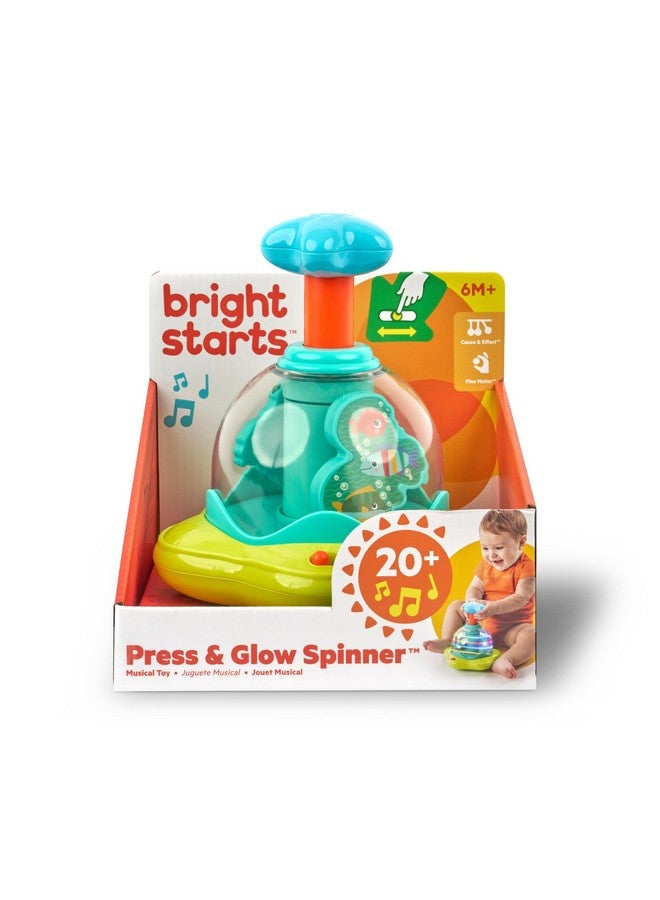 Bright Starts لعبة موسيقية للأطفال من برايت ستارتس، دوّار مضيء مع تأثيرات، مناسبة من عمر 6 أشهر وما فوق - Image 5