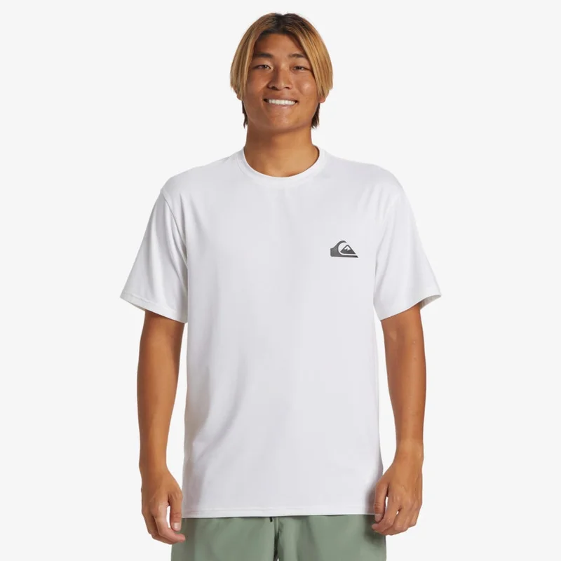 كويك سيلفر Everyday Surf Short Sleeve UPF 50 Surf T-Shirt - Men