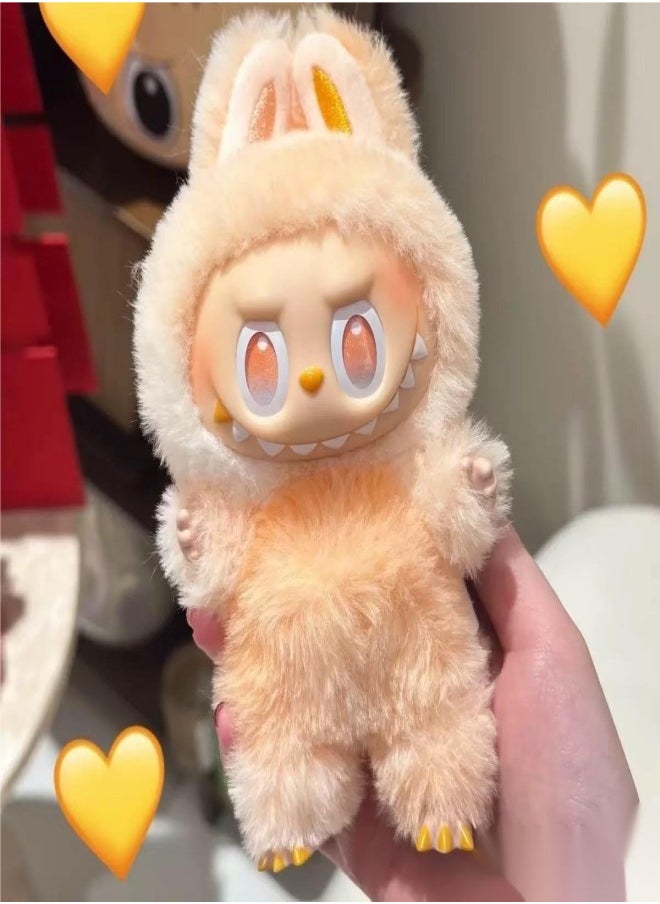 LABUBU Gradient Vinyl Art Toy Keychain – Labubu-Inspired Figure Series 3, Blind Box, Trendy Collectible, Limited Edition  - Image 3