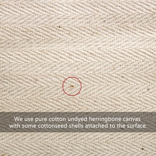 YONBEN Cotton Canvas Lady Women Travel Handbag Organizer Insert for Tote Handbag - Image 5