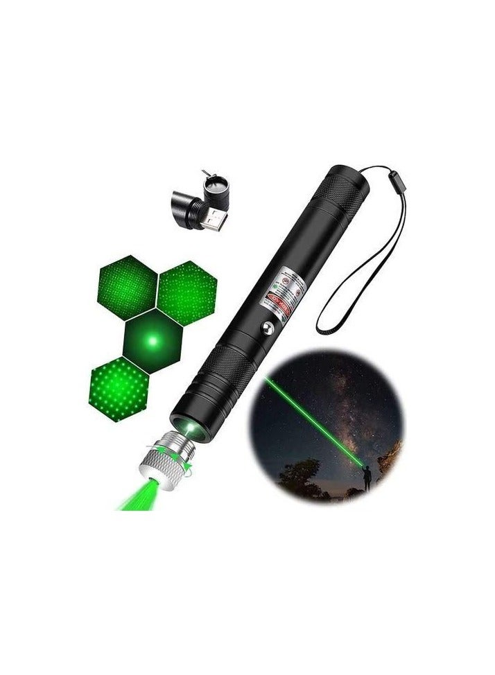 Generic Long Range High Power Tactical Green Dot Light Presentation Pointer for Indoor Teaching/Office Meeting, Recharge Outdoor Interactive Cat Toy  - Image 2