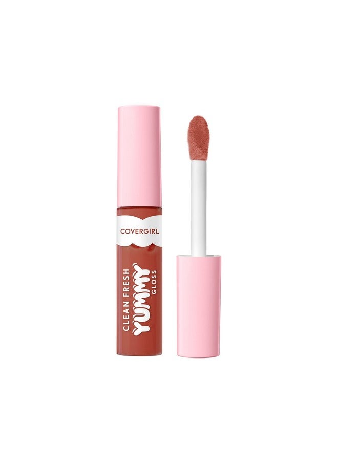 CoverGirl مجموعة Clean Fresh Yummy Gloss Daylight Collection مرطبة ولامعة بتركيبة نباتية Sunset Skies 40 0.33 أونصة  - Image 2