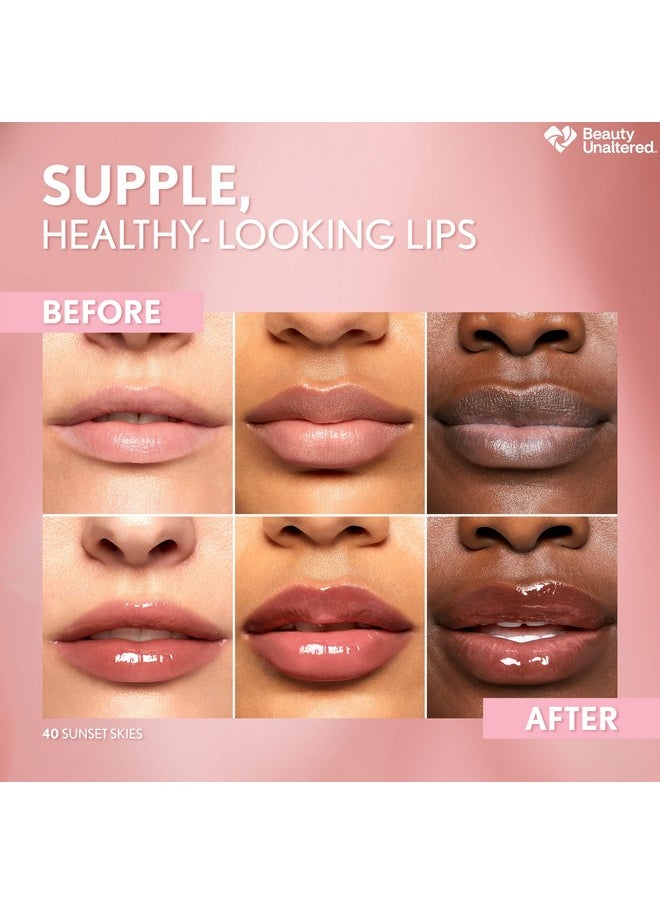 CoverGirl مجموعة Clean Fresh Yummy Gloss Daylight Collection مرطبة ولامعة بتركيبة نباتية Sunset Skies 40 0.33 أونصة  - Image 4