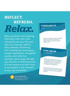 2025 Everyday Calm Boxed Calendar: 365 Days of Inspiration and Mindfulness to Reset,  - Image 2