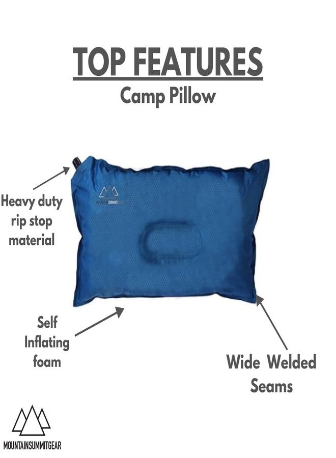 MOUNTAIN SUMMIT GEAR Inflatable Camp Pillow (Travel and Camping Pillow by Caddis Sports) - Image 2
