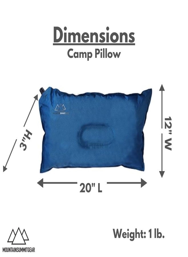 MOUNTAIN SUMMIT GEAR Inflatable Camp Pillow (Travel and Camping Pillow by Caddis Sports) - Image 3
