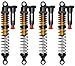 OGUNKE OGRC 100mm Aluminum Adjustable Piggyback Shock Absorber RC Damper for Axial SCX10 TRX4 TRX6 D90 110 RC Crawler Upgrade Parts Gold - Image 2