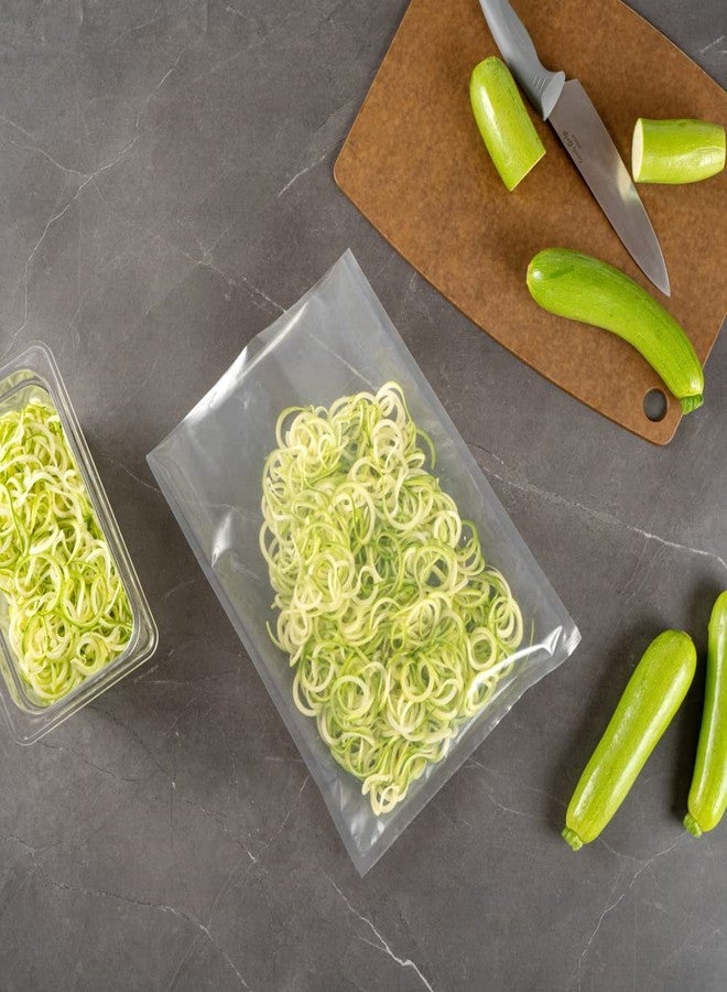 ريستورنت وير أكياس تغليف الطعام بالتفريغ من Restaurantware Fresh Hero، مقاس 16 × 12 بوصة، 100 كيس - سمك 4 مل، أكياس بلاستيكية شفافة قابلة للاستخدام في الميكروويف، قابلة للتجميد، لتخزين الطعام أو طهيه بتقنية السو ڤيد - Image 3