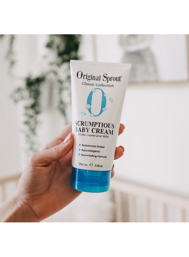 Original Sprout Original Sprout Scrumptious Baby Cream, Baby Lotion & Diaper Rash Cream with Zinc for Baby’s Sensitive Skin, 3 oz. Travel Size Bottle - Image 1